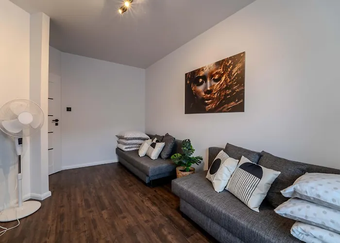 公寓 New Large Modern - Center - 60m2 - Lift - Parking 弗罗茨瓦夫