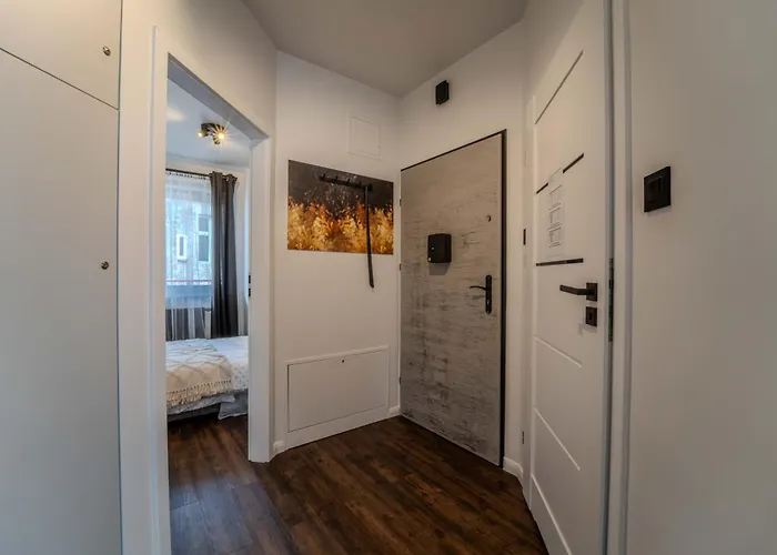 New Large Modern - Center - 60m2 - Lift - Parking 公寓 弗罗茨瓦夫